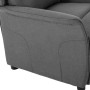 Sillón reclinable eléctrico tela gris claro de vidaXL, Sillones - Ref: Foro24-3073616, Precio: 240,43 €, Descuento: %