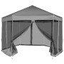 Hexagonal pop-up tent with 6 side walls gray 3.6x3.1 m by vidaXL, Tents and gazebos - Ref: Foro24-42111, Price: 194,66 €, Dis...