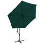 Sombrilla voladiza 3 m verde de vidaXL, Sombrillas - Ref: Foro24-42200, Precio: 83,79 €, Descuento: %