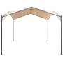 Beige steel gazebo tent 3x3 m by vidaXL, Tents and gazebos - Ref: Foro24-43168, Price: 199,07 €, Discount: %