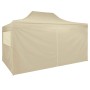 Pop-up folding tent with 4 walls 3x4.5 m cream white by vidaXL, Tents and gazebos - Ref: Foro24-42513, Price: 194,23 €, Disco...