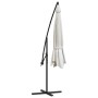 Cantilever parasol 3.5 m sand white by vidaXL, Umbrellas - Ref: Foro24-42199, Price: 139,43 €, Discount: %