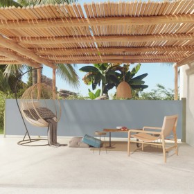 Gray retractable garden side awning 117x600 cm by vidaXL, Umbrellas - Ref: Foro24-317950, Price: 145,42 €, Discount: %