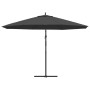 Cantilever parasol with aluminum pole 350 cm anthracite gray by vidaXL, Umbrellas - Ref: Foro24-44505, Price: 128,11 €, Disco...