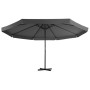 Garden umbrella with anthracite gray aluminum pole 500 cm by vidaXL, Umbrellas - Ref: Foro24-44474, Price: 270,98 €, Discount: %