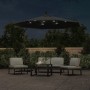 Cantilever umbrella with LED lights and steel post 300 cm anthracite by vidaXL, Umbrellas - Ref: Foro24-44521, Price: 173,67 ...