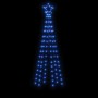 Árbol de Navidad con pincho 108 LED azul 180 cm de vidaXL, Arboles de navidad - Ref: Foro24-343553, Precio: 35,04 €, Descuent...