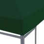 Gazebo awning 310 g/m² 3x3 m green by vidaXL, Covers for tents and gazebos - Ref: Foro24-44779, Price: 81,89 €, Discount: %