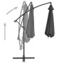 Cantilever umbrella with 300 cm anthracite gray aluminum pole by vidaXL, Umbrellas - Ref: Foro24-44509, Price: 100,81 €, Disc...