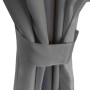 Round gazebo with anthracite gray curtains 3.5x2.7 m by vidaXL, Tents and gazebos - Ref: Foro24-44762, Price: 369,29 €, Disco...