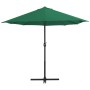 Garden umbrella with aluminum pole 460x270 cm green by vidaXL, Umbrellas - Ref: Foro24-44867, Price: 188,24 €, Discount: %