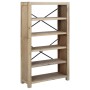 5-stufiges Regal aus massivem Akazienholz 80x30x140 cm von vidaXL, Bücherregale und Regale - Ref: Foro24-345084, Preis: 129,9...