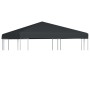 Toldo de cenador 310 g/m² 3x3 m gris de vidaXL, Cubiertas para carpas y cenadores - Ref: Foro24-44781, Precio: 55,41 €, Descu...