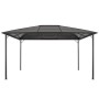 Cenador con tejado aluminio 4x3x2,6 m negro de vidaXL, Carpas y cenadores - Ref: Foro24-44643, Precio: 643,99 €, Descuento: %