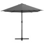 Garden umbrella with aluminum pole 460x270 cm anthracite by vidaXL, Umbrellas - Ref: Foro24-44869, Price: 160,99 €, Discount: %