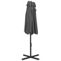 Garden umbrella with aluminum pole 460x270 cm anthracite by vidaXL, Umbrellas - Ref: Foro24-44869, Price: 160,99 €, Discount: %