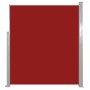 Toldo lateral retráctil 160x500 cm rojo de vidaXL, Sombrillas - Ref: Foro24-45463, Precio: 81,01 €, Descuento: %