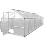 Aluminum greenhouse 481x250x195 cm 23.44 m³ by vidaXL, Greenhouses - Ref: Foro24-45218, Price: 996,52 €, Discount: %