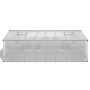 Aluminum greenhouse 481x250x195 cm 23.44 m³ by vidaXL, Greenhouses - Ref: Foro24-45218, Price: 996,52 €, Discount: %