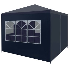 Blaues Festzelt 3x3 m von vidaXL, Zelte und Pavillons - Ref: Foro24-45097, Preis: 75,54 €, Rabatt: %