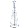 Conical Christmas tree 108 blue LED 70x180 cm by vidaXL, Christmas trees - Ref: Foro24-343488, Price: 42,63 €, Discount: %