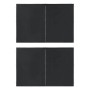 Walls for party tents with zipper 2 pcs PE anthracite by vidaXL, Tents and gazebos - Ref: Foro24-45118, Price: 24,38 €, Disco...