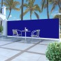 Toldo lateral retráctil 160x500 cm azul de vidaXL, Sombrillas - Ref: Foro24-45462, Precio: 88,81 €, Descuento: %