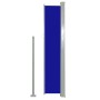 Toldo lateral retráctil 160x500 cm azul de vidaXL, Sombrillas - Ref: Foro24-45462, Precio: 88,81 €, Descuento: %