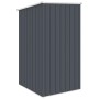 Cobertizo de jardín acero galvanizado antracita 87x98x159 cm de vidaXL, Cobertizos - Ref: Foro24-46291, Precio: 137,43 €, Des...