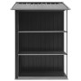 Garden shed and anthracite iron shelving 205x130x183 cm by vidaXL, Sheds - Ref: Foro24-47106, Price: 301,22 €, Discount: %