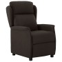 Dark Brown Fabric Electric Recliner by vidaXL, Armchairs - Ref: Foro24-3073621, Price: 227,99 €, Discount: %