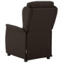 Dark Brown Fabric Electric Recliner by vidaXL, Armchairs - Ref: Foro24-3073621, Price: 227,99 €, Discount: %