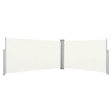 Toldo lateral retráctil color crema 160x600 cm de vidaXL, Sombrillas - Ref: Foro24-42179, Precio: 71,58 €, Descuento: %