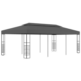 Anthracite garden gazebo canopy 3x6 m by vidaXL, Tents and gazebos - Ref: Foro24-47959, Price: 295,99 €, Discount: %