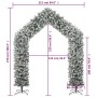 Arco de árbol de Navidad con aspecto nevado 270 cm de vidaXL, Arboles de navidad - Ref: Foro24-345094, Precio: 256,35 €, Desc...