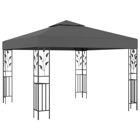 Anthracite gray gazebo 3x3 m by vidaXL, Tents and gazebos - Ref: Foro24-47946, Price: 251,69 €, Discount: %