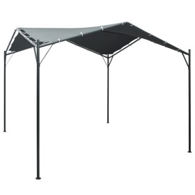 Steel anthracite grey 3x3 m gazebo dining area by vidaXL, Tents and gazebos - Ref: Foro24-47962, Price: 203,99 €, Discount: %