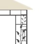 Pavillon mit cremefarbenem Moskitonetz 3x3x2,73 m 180 g/m² von vidaXL, Zelte und Pavillons - Ref: Foro24-47969, Preis: 273,99...