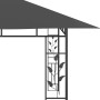 Gazebo with mosquito net anthracite gray 4x3x2.73 m 180 g/m² by vidaXL, Tents and gazebos - Ref: Foro24-47973, Price: 304,10 ...