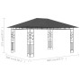 Pavillon mit Moskitonetz Anthrazitgrau 4x3x2,73 m 180 g/m² von vidaXL, Zelte und Pavillons - Ref: Foro24-47973, Preis: 304,10...