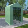 Greenhouse with steel shelves 143x143x195 cm by vidaXL, Greenhouses - Ref: Foro24-48167, Price: 95,12 €, Discount: %