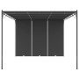 Garden gazebo with anthracite gray side curtain 4x3x2.25 m by vidaXL, Tents and gazebos - Ref: Foro24-47996, Price: 224,10 €,...