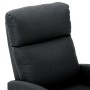 Sillón reclinable eléctrico de tela gris oscuro de vidaXL, Sillones - Ref: Foro24-3073637, Precio: 183,93 €, Descuento: %