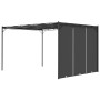 Garden gazebo with anthracite gray side curtain 4x3x2.25 m by vidaXL, Tents and gazebos - Ref: Foro24-47996, Price: 224,10 €,...