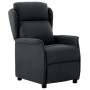 Sillón reclinable eléctrico de tela gris oscuro de vidaXL, Sillones - Ref: Foro24-3073617, Precio: 233,88 €, Descuento: %