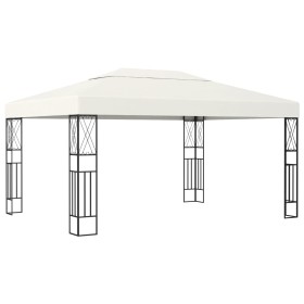 Cremefarbener Stoffpavillon 3x4 m von vidaXL, Zelte und Pavillons - Ref: Foro24-48007, Preis: 185,52 €, Rabatt: %