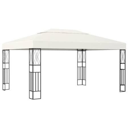 Cream-colored fabric gazebo 3x4 m by vidaXL, Tents and gazebos - Ref: Foro24-48007, Price: 185,38 €, Discount: %