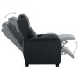 Sillón reclinable eléctrico de tela gris oscuro de vidaXL, Sillones - Ref: Foro24-3073617, Precio: 233,88 €, Descuento: %