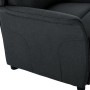 Sillón reclinable eléctrico de tela gris oscuro de vidaXL, Sillones - Ref: Foro24-3073617, Precio: 233,88 €, Descuento: %