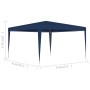 Blaues Festzelt 4x4 m von vidaXL, Zelte und Pavillons - Ref: Foro24-48503, Preis: 71,98 €, Rabatt: %